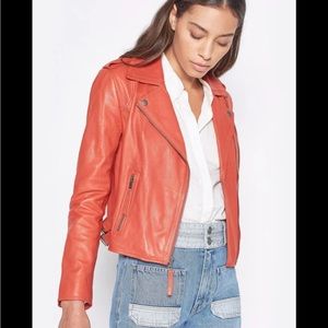 Joie leolani leather jacket